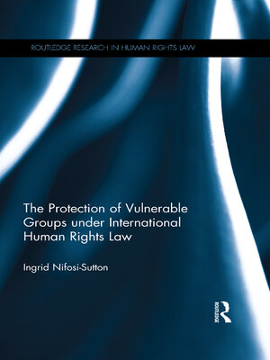 cover image of The Protection of Vulnerable Groups under International Human Rights Law